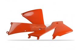Picture of POLISPORT 8424000002 Pr/rad Shrouds Ktm Orange