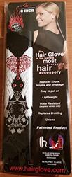 Picture of Hair Glove 31848 Hair Glv Hrt/wings Foil 8"lg