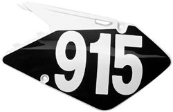 Picture of Factory Effex 02-4348 Black 7" Pro Number Graphic