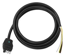 Picture of Wesbar 787264 4-Flat Trailer End Connector, 4' Jacketed Cable