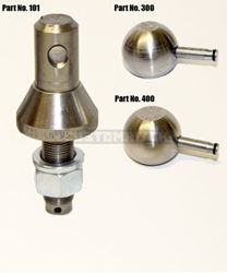 Picture of Convert-A-Ball 800B Nickel-Plated Shank With 2 Balls 3/4"