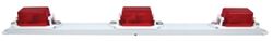 Picture of Peterson Fluid 107-3R Peterson 107-3R Id Light Bar 3 Lites Red