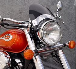 Picture of National Cycle N2535 National Cycle Flyscreen Windshield, Dark Tinted