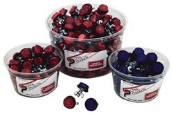 Picture of Chris Products CH40R Chris Products Mini License Plate Reflectors - Red CH40R