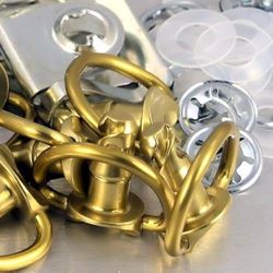 Picture of Pro-Bolt QRCLIP10-17-G Pro Bolt D-Ring Quick Release Fasteners - 17mm - Gold QRCLIP10-17-G