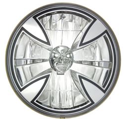 Picture of Adjure T70X00SR Adjure 'Jewel Faceted' 7″ Headlight Lamp