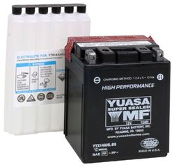 Picture of Yuasa Batteries YUAM62H4L Maintenance Free Battery