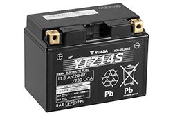 Picture of Yuasa Batteries YUAM72Z14 Maintenance Free Battery