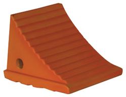 Picture of Buyers WC786 Flourescent Orange Poly Wheel Chock