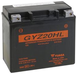 Picture of Yuasa Batteries YUAM720GH Yuasa Battery YUAM720GH GYZ20HL YUASA BATTERY