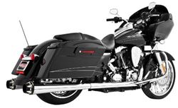 Picture of Freedom Performance HD00262 FREEDOM HD00262 Outlaw Slip Chr/blk Tip W/stk Hdrs Bagger
