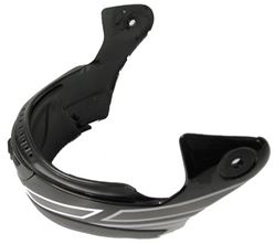 Picture of Zeus BAR-SRM-BK Liftech 508 - Replacement Chin Bar - Storm Black