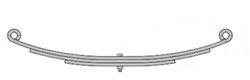 Picture of Ucf UNA-219 Double Eye Spring 1250# 3 Leaf25" Long On Center