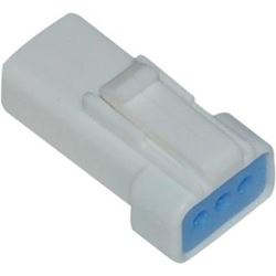 Picture of NAMZ NJST-03P NAMZ Custom Cycle JST Mini Connector Female 3 Wire