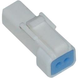 Picture of NAMZ NJST-02P NAMZ Custom Cycle JST Mini Connector Female 2 Wire