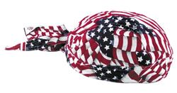 Picture of Zan Headgear Z265 Zan's Wavy American Flag Flydannas