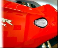 Picture of Hotbodies Racing 41102-0100 Hotbodies Racing Flushmount Turn Signal - Clear 41102-0100