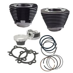 Picture of S&S Cycle 910-0205 S&S Cycle 97″ Big Bore Kit Black for Twin Cam