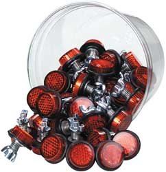Picture of CHRIS PRODUCTS CH40G Mini-Reflectors Green 40/pk