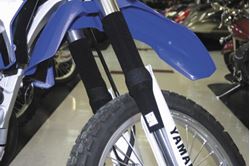 Picture of Shock Sox 13-BLK Shock Sox 13in. Regular Up and Down Fork Seal Protector - Black 13-BLK