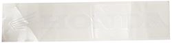 Picture of Factory Effex 06-94314 White 1' (Honda) Die-Cut Sticker