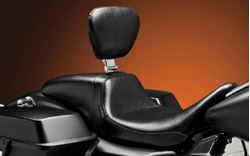Picture of Le Pera LK-557BR Le Pera Daytona Sport Seat with Backrest - Smooth LK-557BR