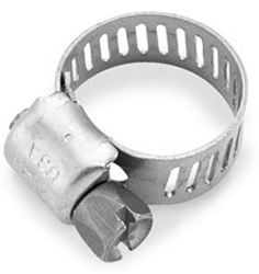 Picture of Helix Racing Products 111-6204 Helix 111-6204 stainless steel hose clamps 6- 16mm 10/pk (111-6204)