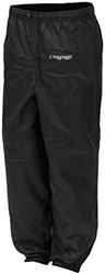 Picture of Frogg Toggs PA83522-01-WSM Pro Action Rain Pnt Blk Wsm