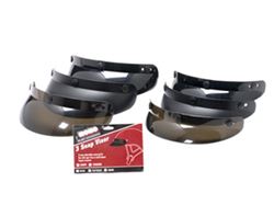 Picture of Echo/Two Rivers Mfg. 01-003 3-Snap Shorty Visor Flat Black