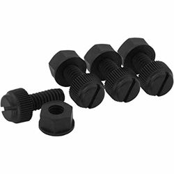 Picture of BOLT MC Hardware LPFNYLON Bolt Nylon Lic Plt Fstnr Kt