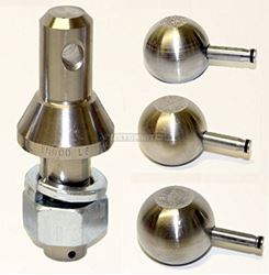 Picture of Convert-A-Ball 900B Nickel-Plated Shank With 3 Balls 1"