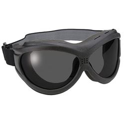 Picture of Pacific Coast Sunglasses 4590 "the Beast" Black Goggles - Smoke Lens