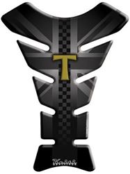 Picture of Keiti TTR-703 Keiti Tank Protector - Black - T with Union Jack TTR-703