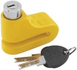 Picture of Bully 1581S-YLW Bully Locks 1581S-YLW DISC LOCK 5.5MM YEL