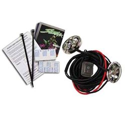 Picture of Street FX 1041902 LED LIGHTPOD CHROME OVAL BLU
