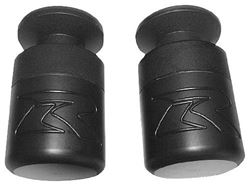Picture of Street Bikes Unlimited SS1009PC-01 Street Bikes Unlimited Swingarm Spools - Black SS1009PC-01