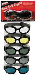 Picture of Echo/Two Rivers Mfg. 05-112 Echo Retro Mirror Goggles , Distinct Name: Blue, Gender: Mens/Unisex, Primary Color: Blue 05-112