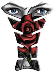 Picture of Keiti KT8140 Keiti Tank Protector - Black - Female with Rose KT8140