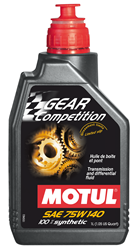 Picture of Motul 105779 Gear Competition 75w140 - 1l - Fully Synthetic Transmission Fluid - Ester Based