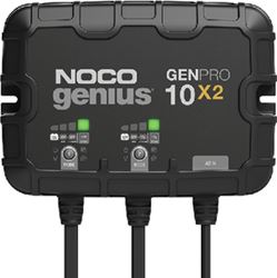Picture of Noco Genius GENPRO10X3 NOCO Company GENPRO10X3 12V 3-Bank, 30-Amp On-Board Battery Charger