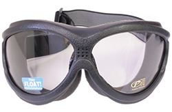 Picture of Pacific Coast Sunglasses 4595 "the Beast" Black Goggles - Clear Lens