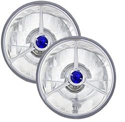 Picture of Adjure T40403 Adjure 4-1/2″ Wave Cut Trillient, Blue Dot Halogen Spot Lamp