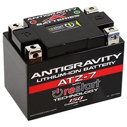 Picture of Antigravity Batteries AG-ATZ7-RS Antigravity Atz-7 Performance Lithium Motorcycle Powersport Battery With Built-In Jump Starting, 3.5amp Hours Atv, Quad, Honda, Ktm, Yamaha, Kawasaki