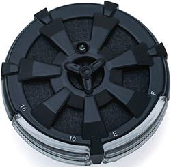 Picture of Kuryakyn 7383 Alley Cat Fuel/batt Gauge Blk