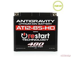 Picture of Antigravity Batteries AG-AT12-BS-HD-RS Antigravity At12-Bs-Hd Heavy Duty Lithium Motorcycle And Powersport Battery With Built-In Jump Starting 12v 8ah, Atv, Quad Utv, Scooter, Lawn Mower, Generator Battery Ducati, Yamaha, Kawasaki