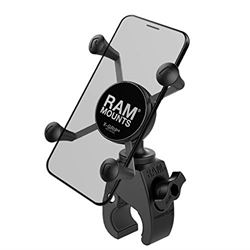 Picture of Ram Mounts RAM-HOL-UN7-400U X-Grip Small Phone Mount With Ram Snap-Link Tough-Claw Ram-Hol-Un7-400u For Motorcycle, Atv/utv, Bike