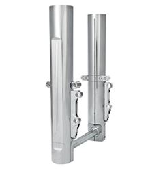 Picture of Performance Machine 0208-2096-CH Performance Machine Chrome Lower Leg Assembly With Dual Stock Caliper Mount