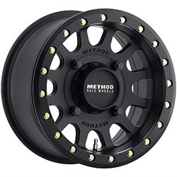 Picture of Method Race Wheels MR40157047552B Method Mr401 Utv Beadlock 15x7 4x136 +38mm Matte Black Wheel Rim 15" Inch