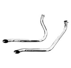 Picture of Paughco 731SA40 Paughco 40″ Goose Cut Drag Pipes for Softail