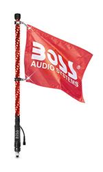 Picture of Boss Audio Systems WP2 Atv Whip 24-Inch, 360-Degree Rgb (red/green/blue) Multicolor, 20 Color Combinations, 15 Brightness Levels, Marine Rated Weatherproof Ip67, Easy Installation